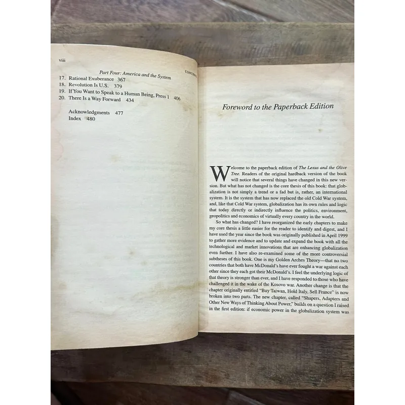 The Lexus & The Olive Tree - Thomas Friedman 728432