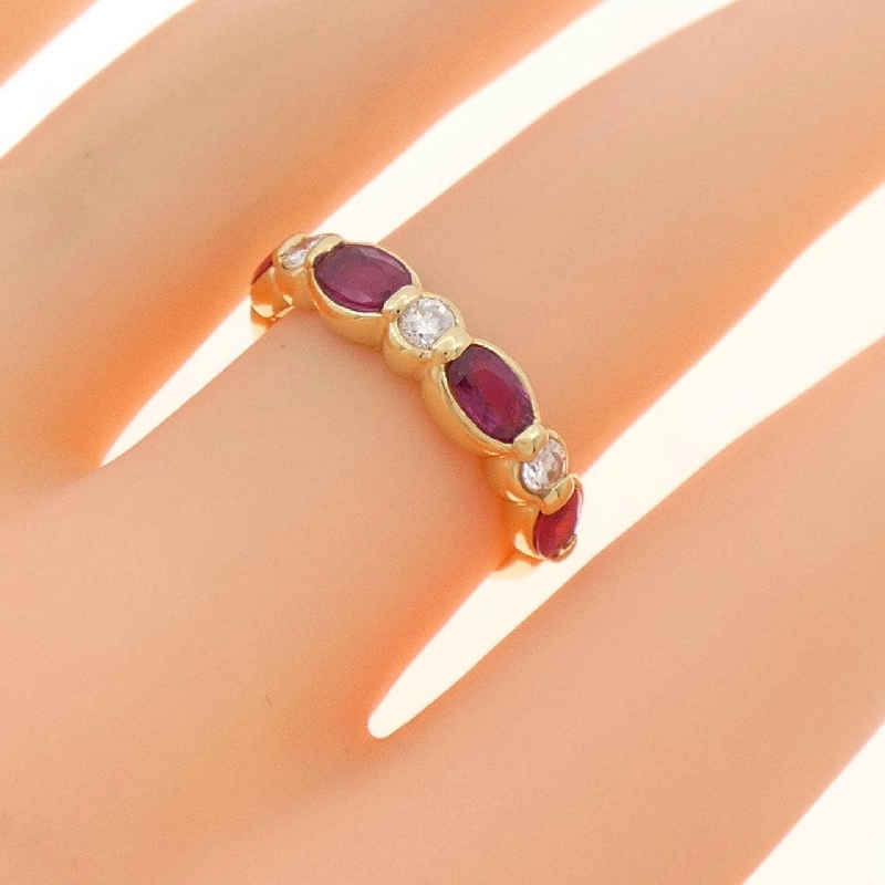 Nhẫn Ruby K18YG 1.30CT - Hàng hiệu Chính hãng 854143