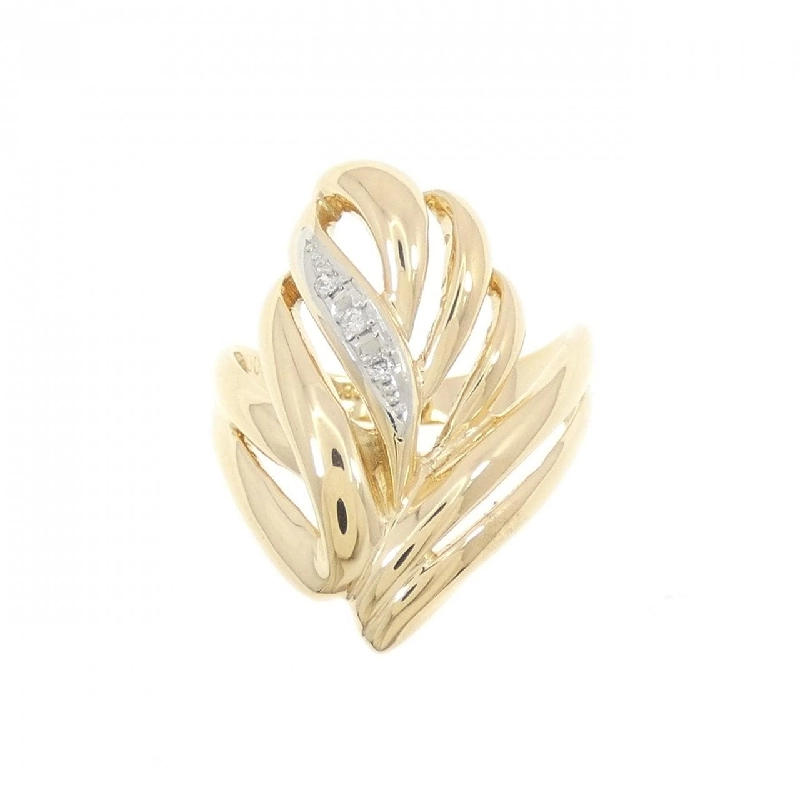 Nhẫn kim cương K18YG/PT 0.025CT - Hàng hiệu Authentic 855335