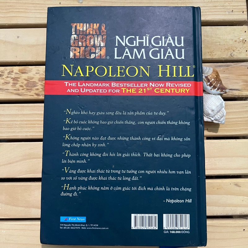 Sách Nghĩ giàu và Làm giàu - bìa cứng - sách mới 99% 524995