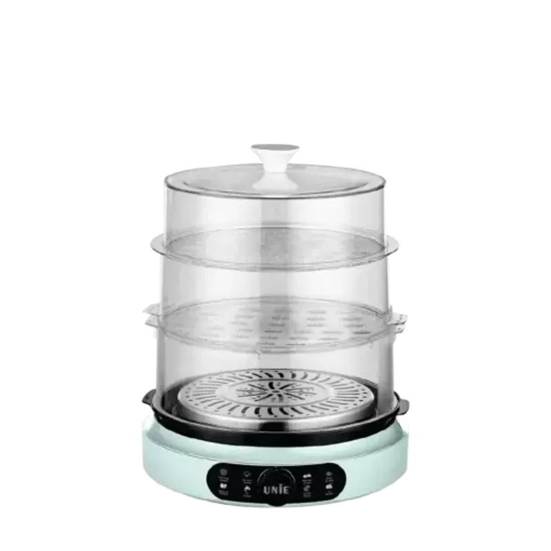 Nồi hấp điện UNIE UE680 15L mới – 3 tầng dung tích lớn, có bảng gợi ý thời gian hấp mới 588859