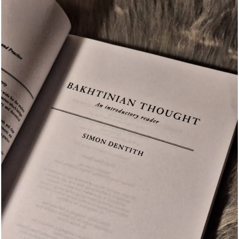 Bakhtinian Thought: An Introductory Reader 783251