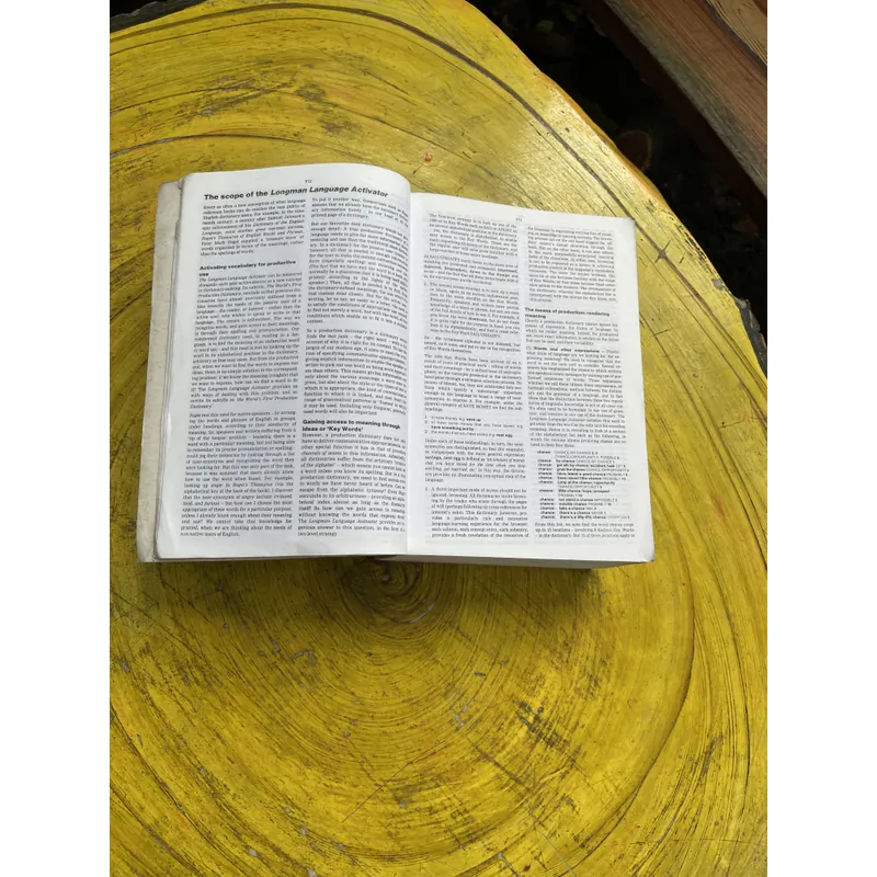 LONGMAN LANGUAGE ACTIVATOR THE WORLD’S FIRST PRODUCTION DICTIONARY  603718