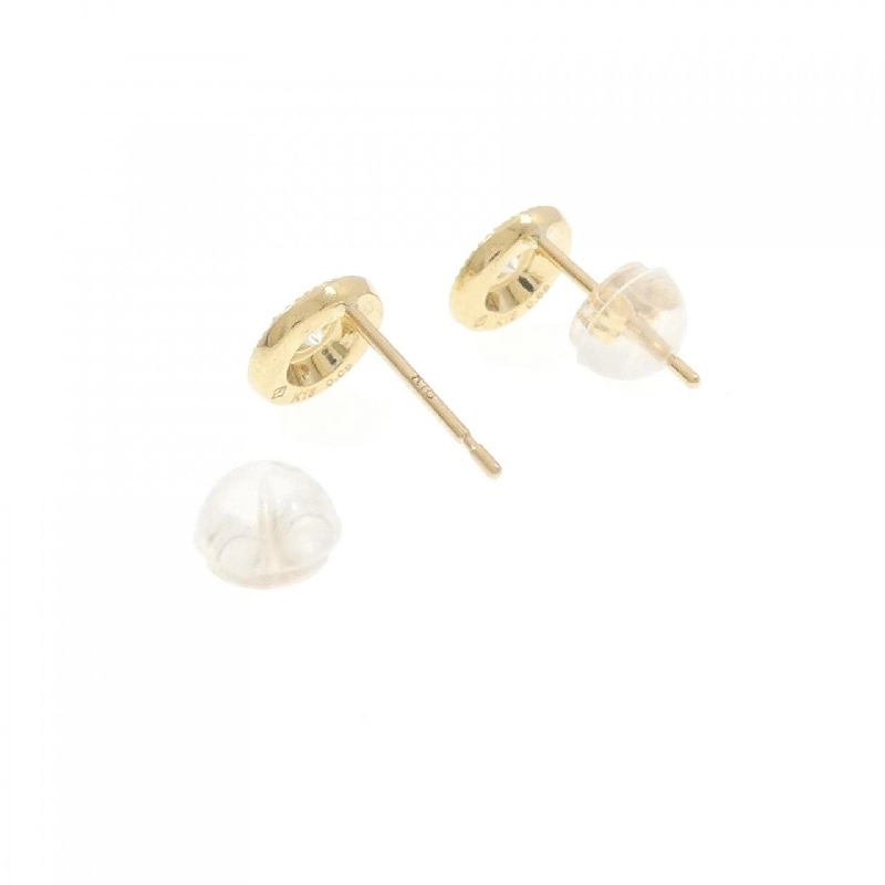 K18YG Bông tai kim cương 0.18CT - Hàng hiệu Chính hãng 867504