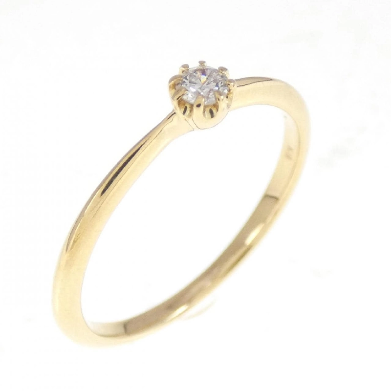 Nhẫn kim cương K18YG 0.06CT - Hàng hiệu Authentic 855932