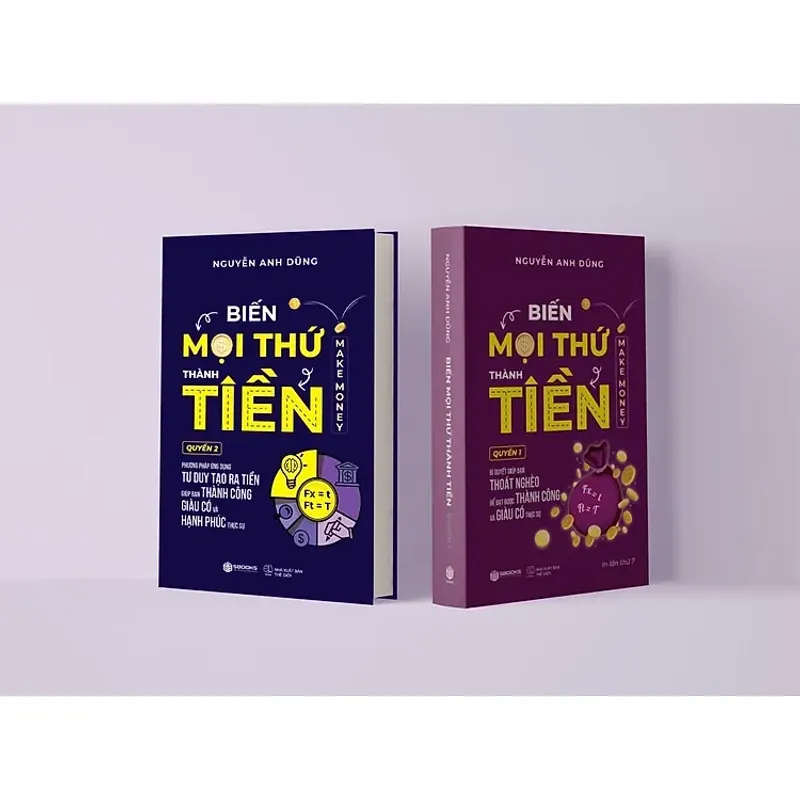 Combo sách - Biến Mọi Thứ Thành Tiền - Quyển 1+2 562812