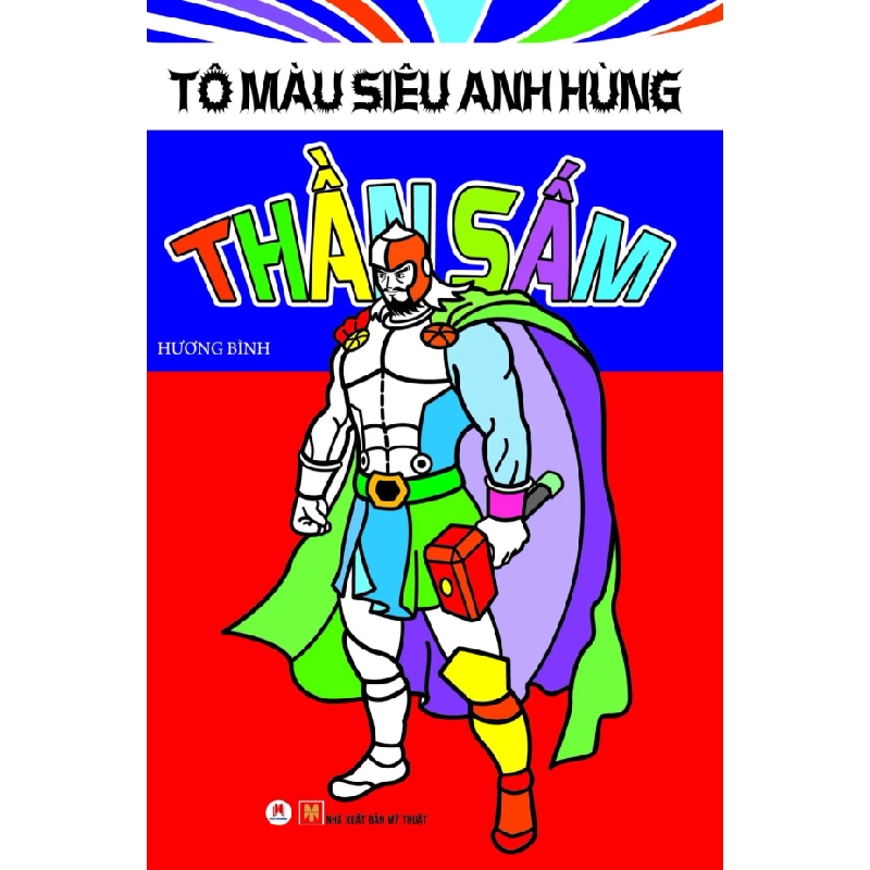 Tô màu siêu anh hùng - Thần sấm (HH) Mới 100% HCM.PO Độc quyền - Thiếu nhi 161386