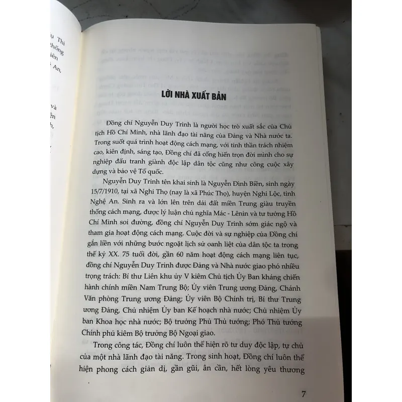 Đồng chí Nguyễn Duy Trinh - Nhà lãnh đạo tiền bối tiêu biểu của Đảng và CMVN 723261
