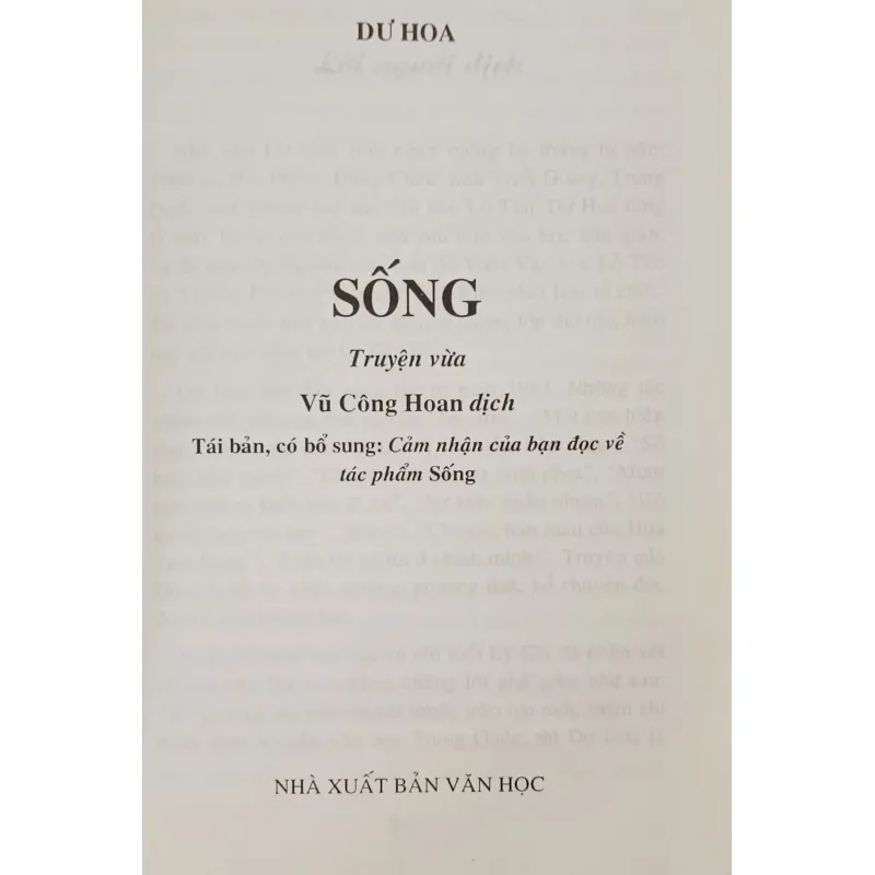 Sống (Dư Hoa) 1023588