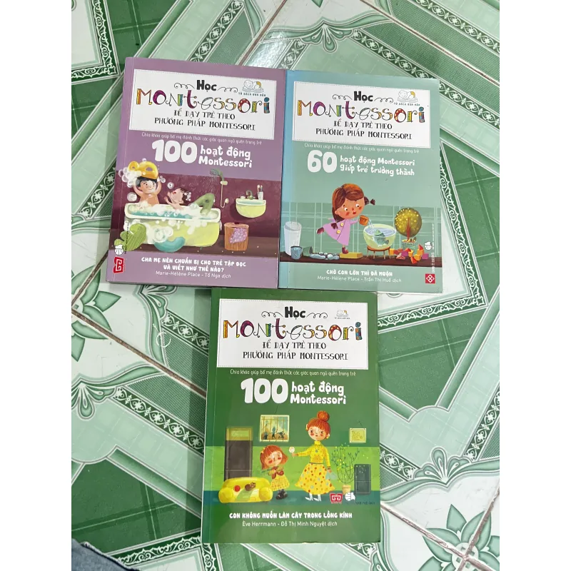 Học montessori Để dạy trẻ theo phương pháp Montessori  1004007