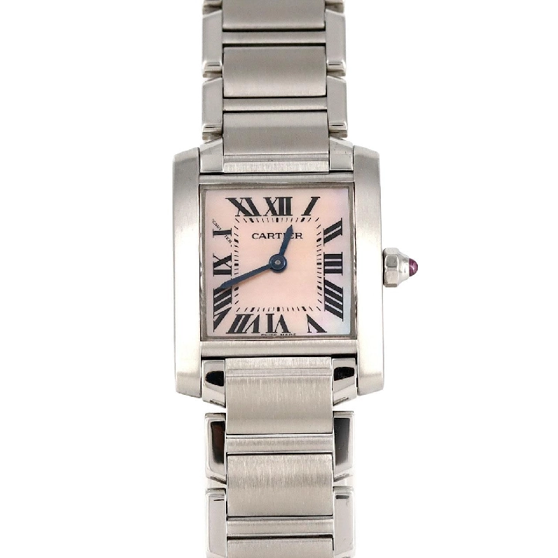Cartier Tank Française SM W51028Q3 SS Quartz - Hàng hiệu Chính hãng 876087