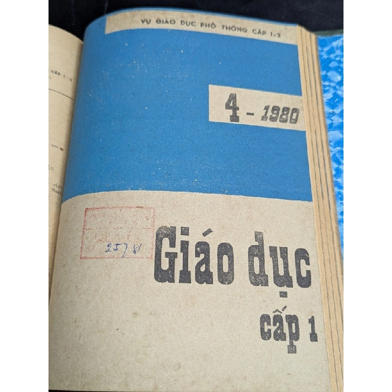Tập san giáo dục cấp 1 + cấp 2 - các năm 1979,1980,1981 ( tổng cộng 25 số ) 590920
