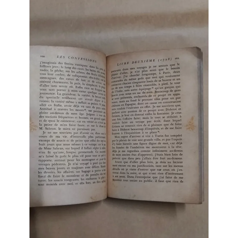 Combo Jean-Jacques Rosseau - Confession & Les Re6veries 993166