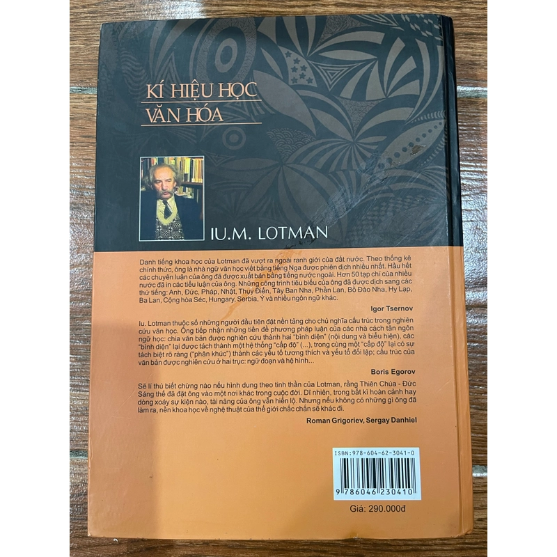 Kí Hiệu Học Văn Hoá - IU.M. LOTMAN (B) 466539