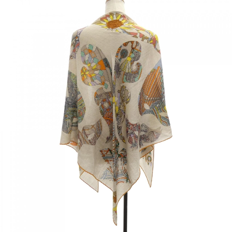 HERMES BAL DE SOIE H363987S Khăn choàng hình tam giác - Hàng hiệu Authentic 836290