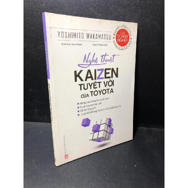 Nghệ thuật Kaizen tuyệt vời của Toyota 2019 Yoshihito wakamatsu mới 85% bẩn bìa HPB.HCM1811 321611