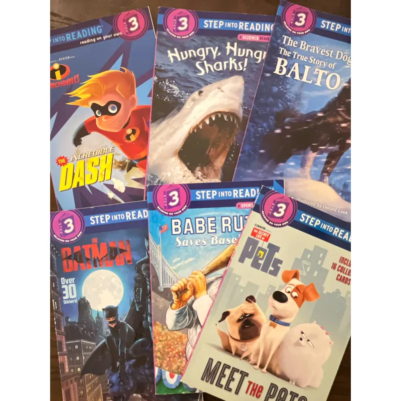 ✨𝑺𝒕𝒆𝒑 𝒊𝒏𝒕𝒐 𝑹𝒆𝒂𝒅𝒊𝒏𝒈 6-𝑩𝒐𝒐𝒌 𝑺𝒆𝒕 (𝑳𝒆𝒗𝒆𝒍 3)✨ 780909