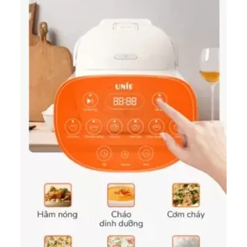 💎 Nồi cơm điện UNIE URC815 – Lòng gốm cao cấp, nấu cơm thơm ngon từng hạt 707436