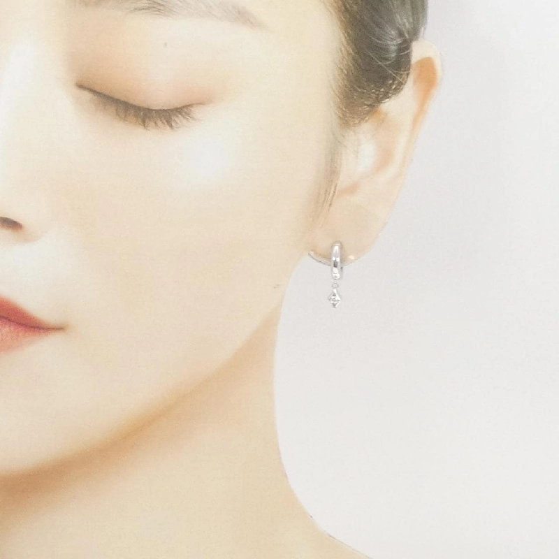 K14WG Bông tai kim cương 0.10CT - Hàng hiệu Chính hãng 877878