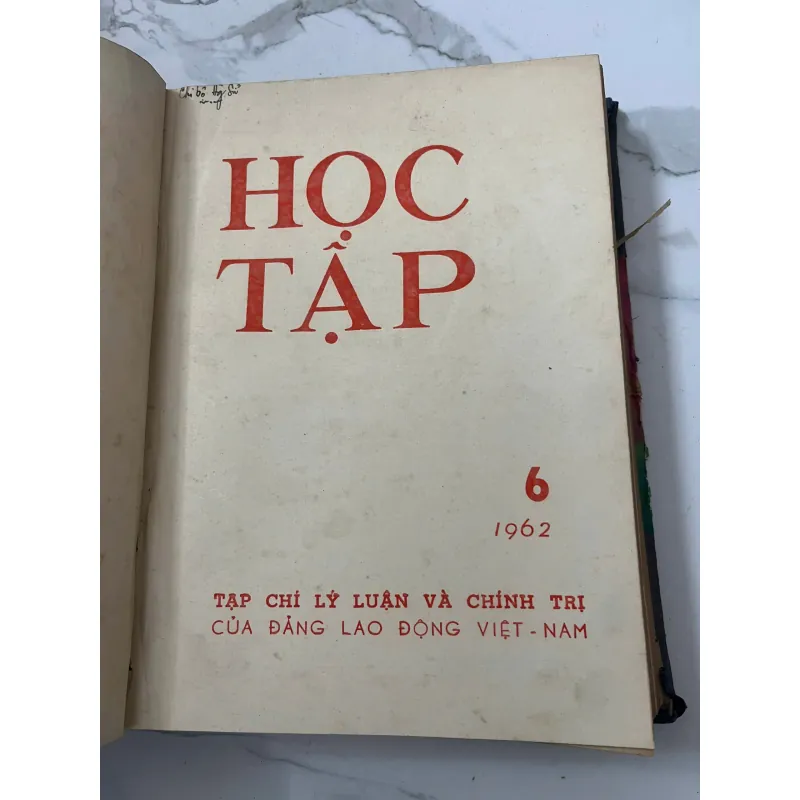12 số tạp chí Học Tập năm 1962 798728