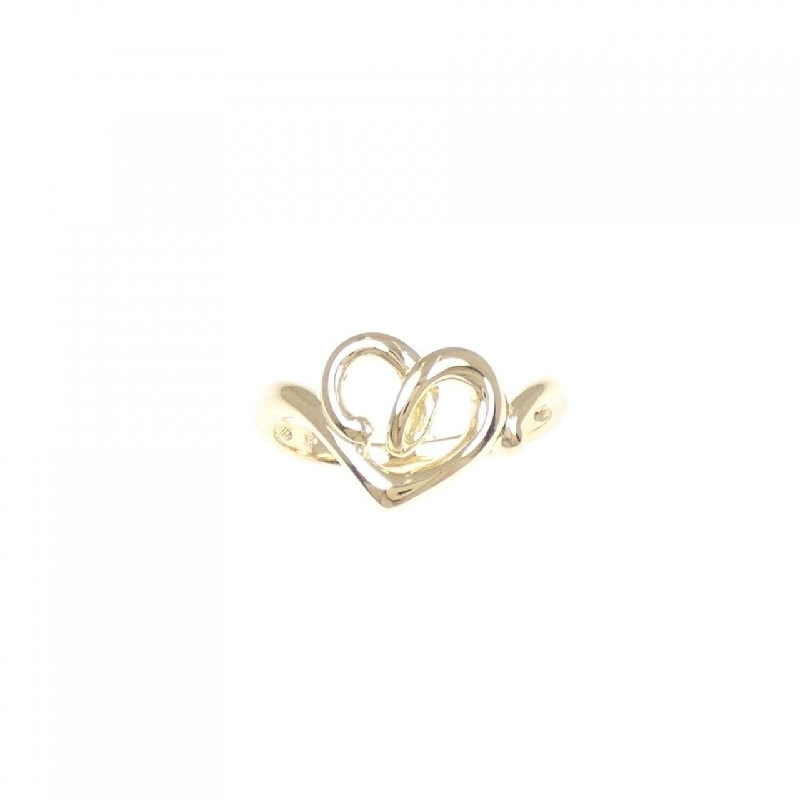 Nhẫn hình trái tim K18YG 673084