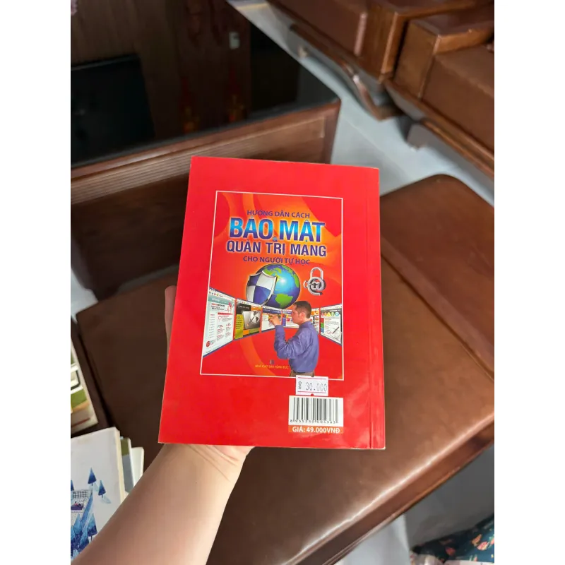 Hướng Dẫn Cách Bảo Mật & Quản Trị Mạng Cho Người Tự Học | Sách IT cơ bản - K3 1008341