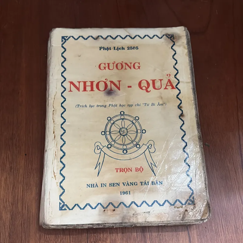 I Phật Giáo: Gương Nhơn Quả (Trích Lục Trong Phật Học Tạp Chí “Từ Bi Âm” - PL: 2505 • 1961 593298
