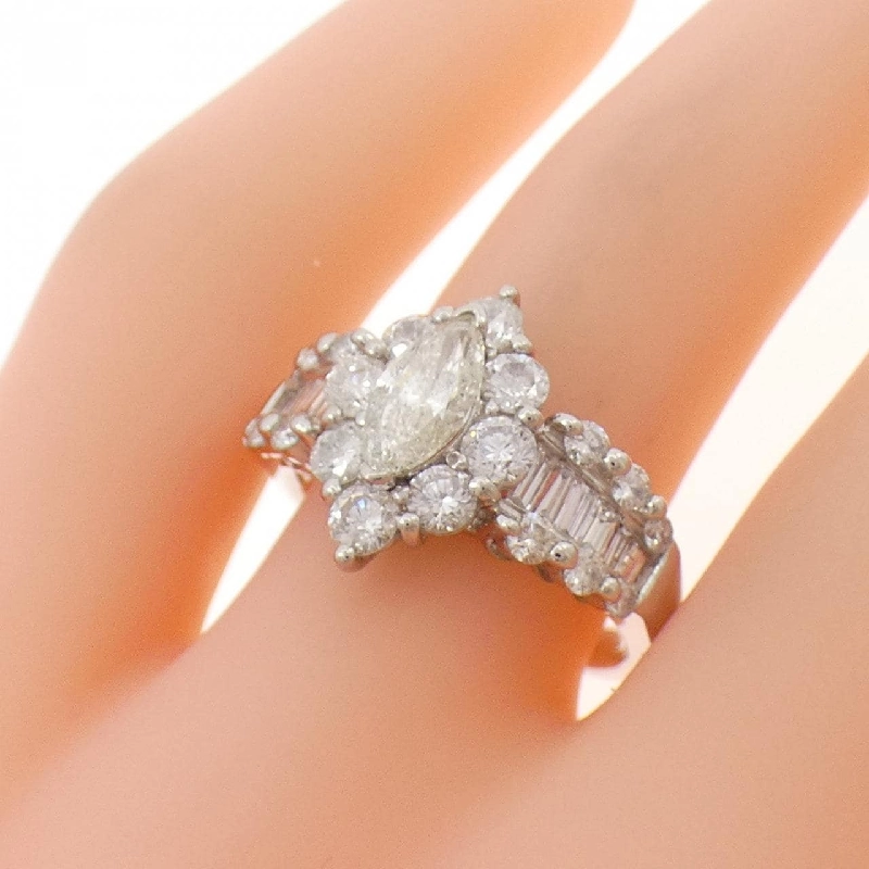 Nhẫn kim cương PT900 0.525CT - Hàng hiệu Chính hãng 848473