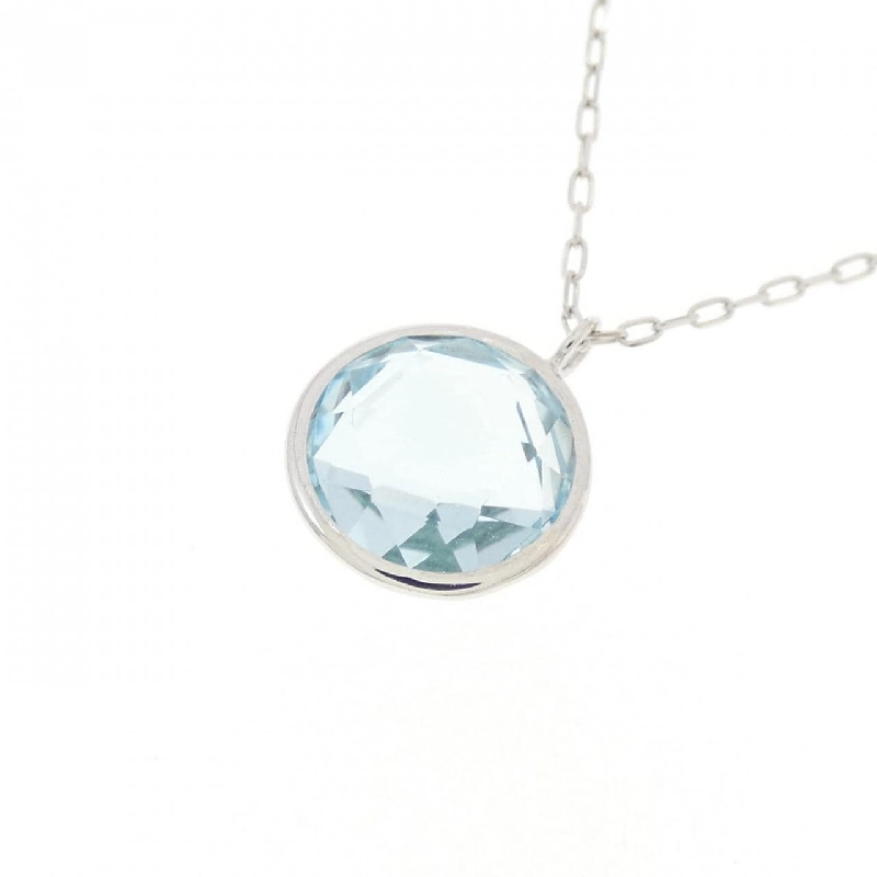 K10WG Blue Topaz Necklace - Hàng hiệu Authentic 862711