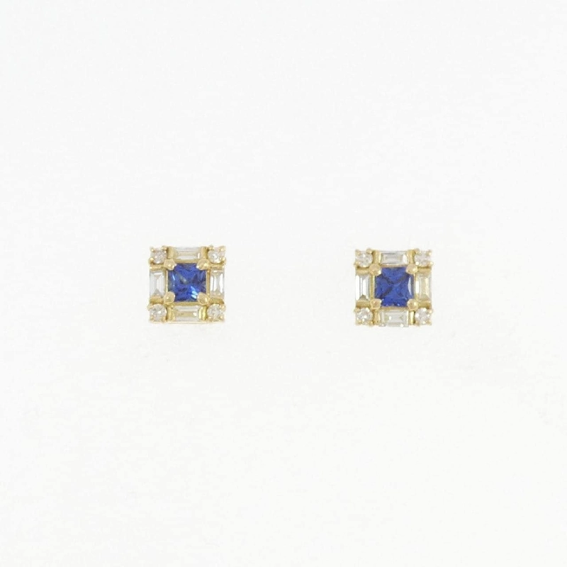 Bông tai Sapphire K18YG 0.29CT - Hàng hiệu Chính hãng 871914