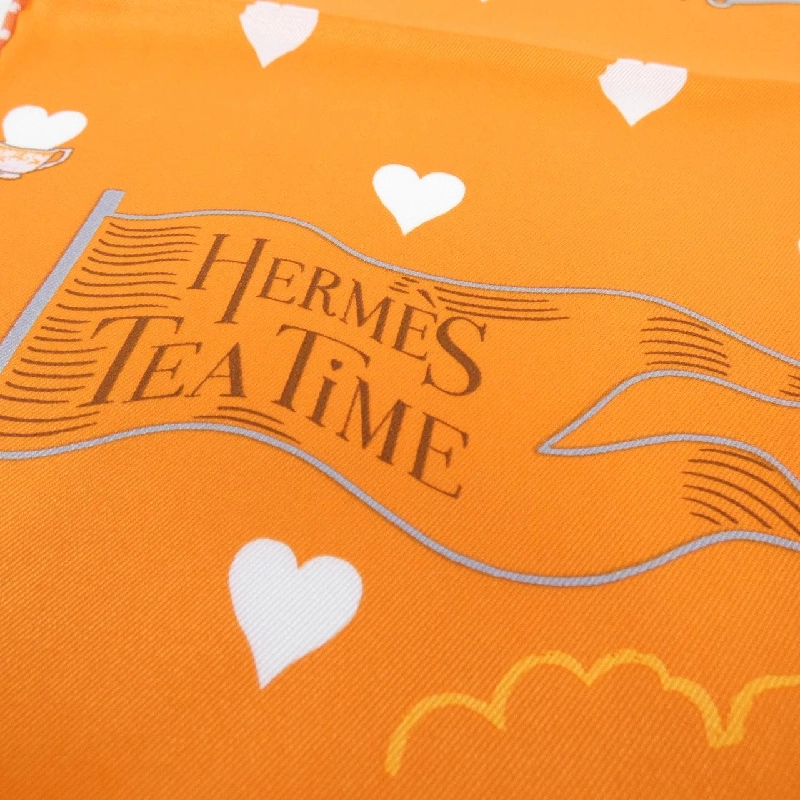Khăn quàng cổ TEA TIME của Hermès 625601