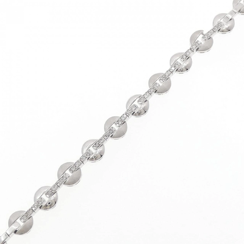 K18WG Vòng tay kim cương 0.30CT - Hàng hiệu Chính hãng 873055