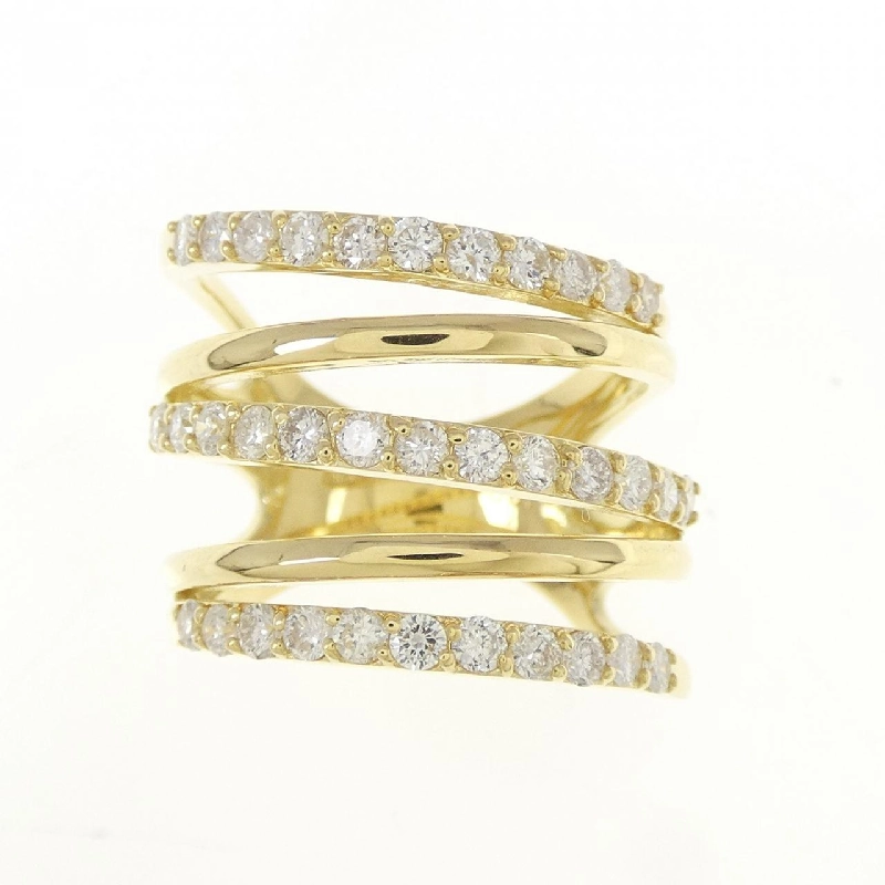 Nhẫn kim cương K18YG 1.00CT 673405