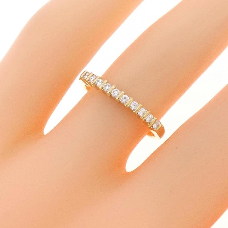 Nhẫn kim cương 750YG 0.14CT - Hàng hiệu Authentic 853133