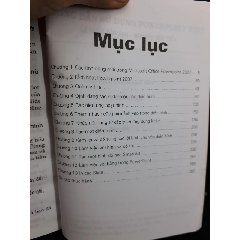 Microsoft office powerpoint mới 80% ố bẩn nhẹ 2007 HCM2811 Kỹ sư Lê Quốc Bảo Ạnh GIÁO TRÌNH, CHUYÊN MÔN 354735