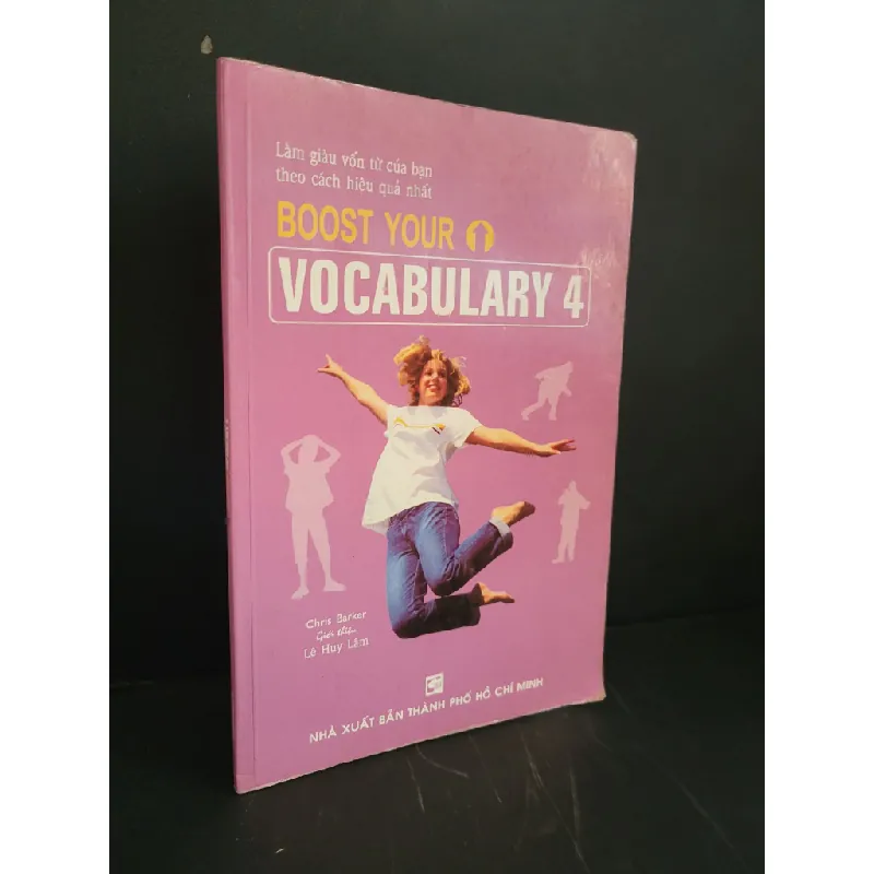[Sách Cũ SCGR] Boost your vocabulary 4 mới 80% bẩn bìa, ố nhẹ, có chữ viết 2007 Chris Barker HCM3004 HỌC NGOẠI NGỮ 684758