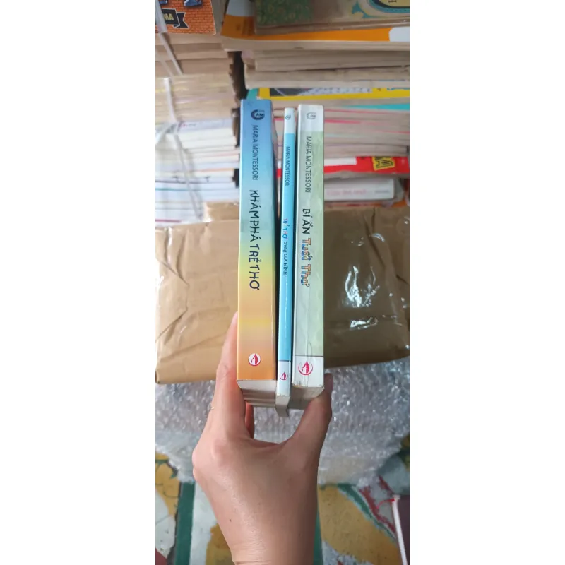 Khám phá trẻ thơ+ Trẻ thơ trong gia đình+ Bí ẩn tuổi thơ của tác giả Maria Montessori 795728