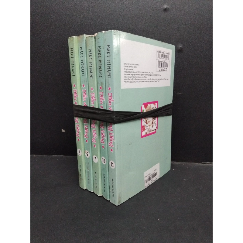 Combo 5 Diễn viên lồng tiếng tập 2,6,7,10,11 mới 80% ố HCM1906 Maki Minami TRUYỆN TRANH 925273