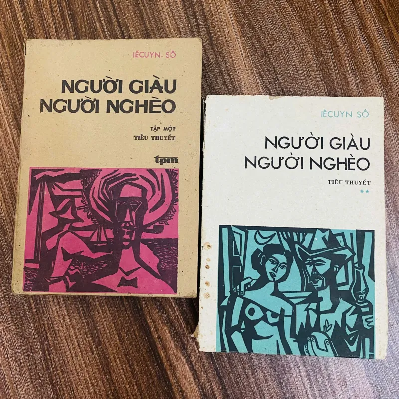 NGƯỜI GIÀU NGƯỜI NGHÈO (BỘ 2 QUYỂN ) - IẾCUYN SÔ#HATRA 934732