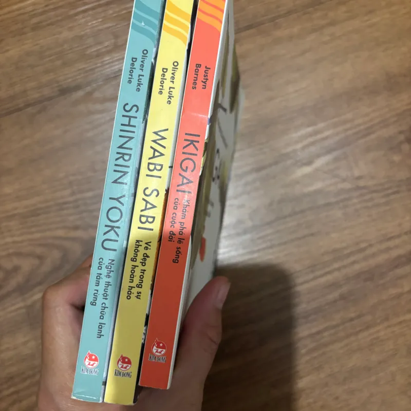 ikigai, wabi sabi, shinrin yoku - bộ ba cuốn  562541