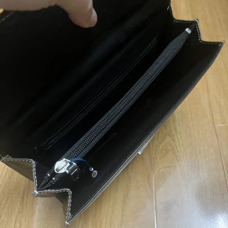 Clutch nam 25x18x3 da thật 2hand 1013061