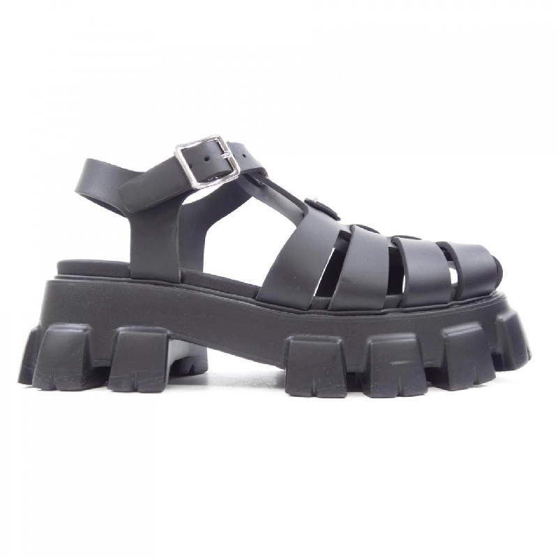 Giày sandal cao su PRADA Monolis với logo hình tam giác 2X3083 - Hàng hiệu Authentic 907175