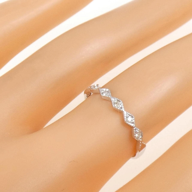 Nhẫn kim cương K10WG 0.05CT - Hàng hiệu Authentic 850909