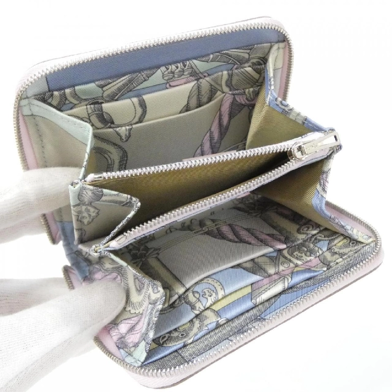 Ví Hermès DELLA CAVALLERIA Silk In Compact 069646CK 620623