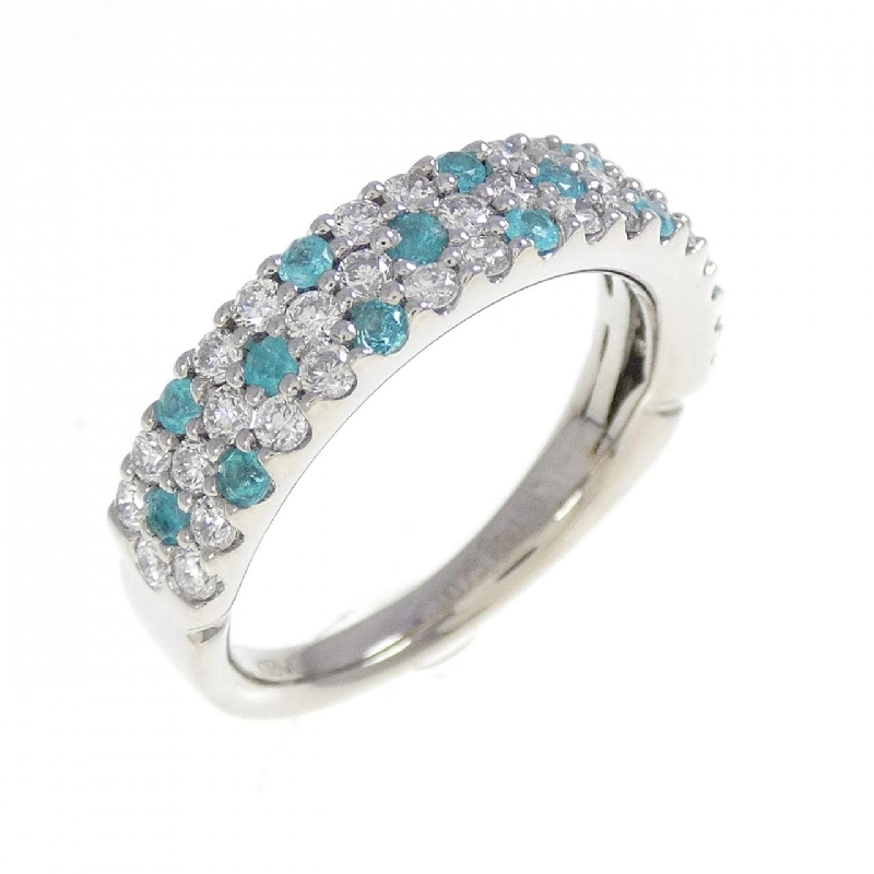 Nhẫn Paraiba Tourmaline K18WG 0.30CT - Hàng hiệu Chính hãng 848504