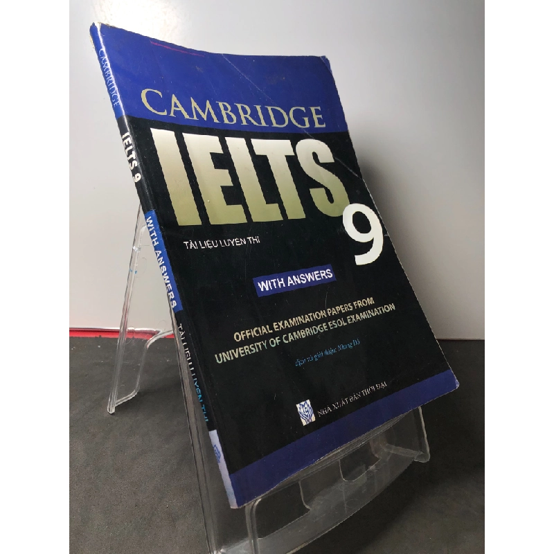 Cambridge Ielts 9 tài liệu luyện thi 2013 mới 80% ố nhẹ HPB2808 HỌC NGOẠI NGỮ 458385