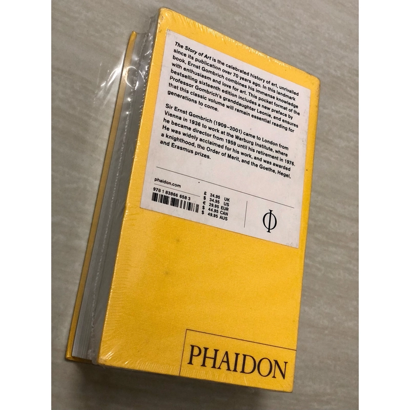 THE STORY OF ART (Câu chuyện nghệ thuật) - E. H. Gombrich - Phaidon xuất bản  448023