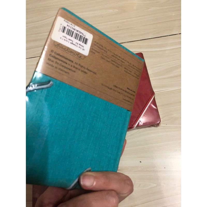 Sổ tay Notebook bìa da (màu xanh dương) 326316