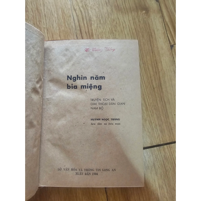 Nghìn năm bia miệng (bìa tự đóng)
100k (xb 1984) 501466