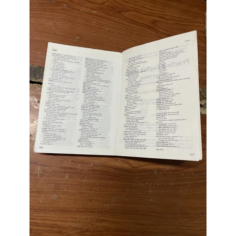 605 ĐỀ MỤC NGỮ PHÁP TIẾNG ANH- PRACTICAL ENGLISH USAGE- MICHAEL SWWAN 602223